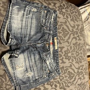 BKE Denim shorts